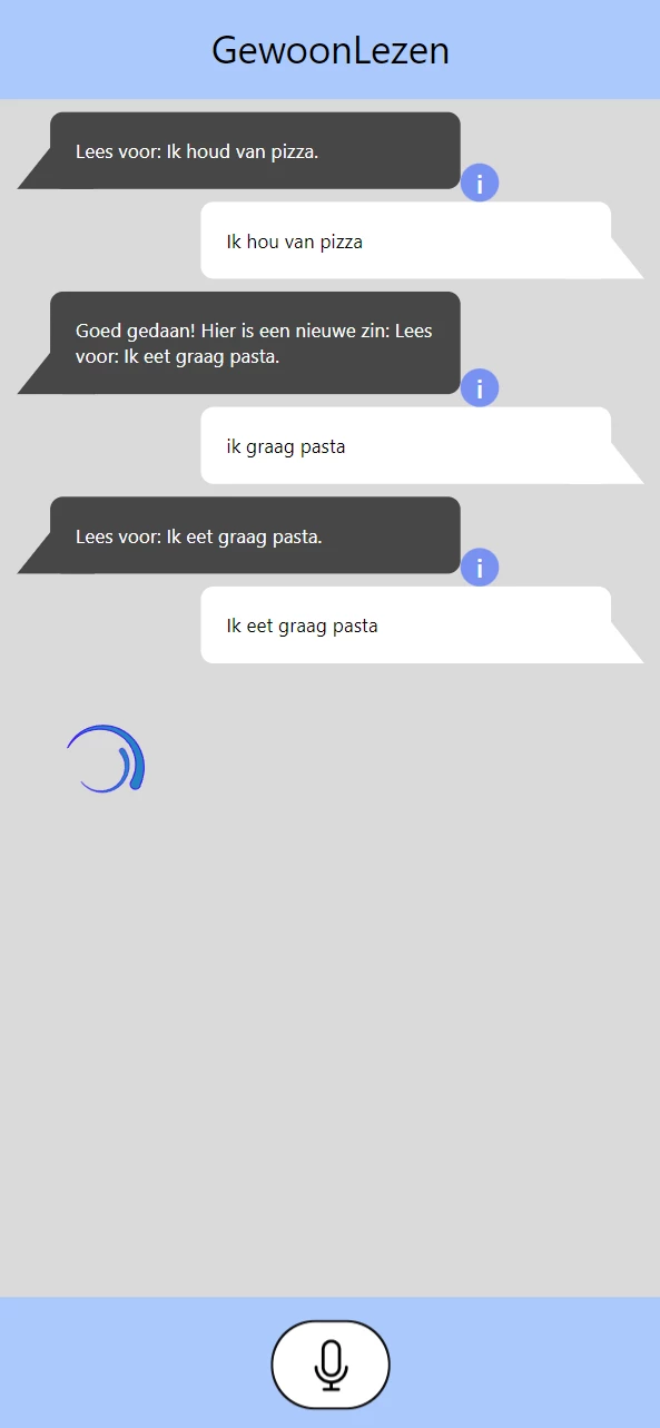 Mobile screenshot 1 of GewoonLezen